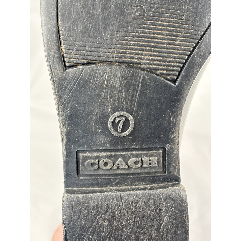 Coach Womens Rivington Knit Ankle Rain Boots - Picture 12 of 12